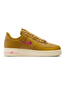 Nike Air Force 1 '07 "Just Do It Bronzine" Wmns - Damskie - Trampki Nike - Żółty - FB8251-700