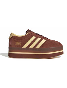 adidas Gazelle Stack W Kobiety - Buty sportowe adidas Originals - Brązowy - JS3928-5.5