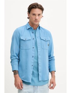 G-Star Raw koszula bawełniana Marine Slim