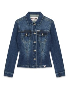 GUESS Originals Kurtka przejściowa niebieski denim