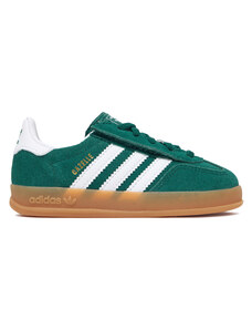 Sneakersy adidas Gazelle Indoor Comfort Closure Elastic Lace IH9130 Zielony