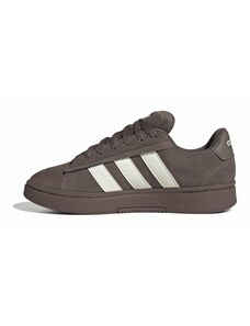 ADIDAS SPORTSWEAR Sneakersy niskie 'GRAND COURT ALPHA 00s' nakrapiany brązowy / biały
