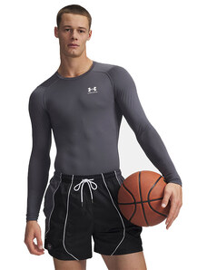 Under Armour HG Armour Comp LS Mężczyźni - Bielizna Under Armour - Szary - 1361524-025-S