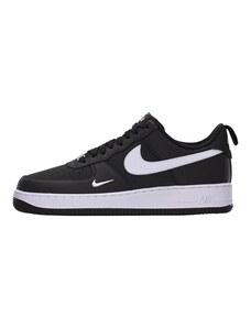 Nike Sportswear Trampki niskie 'AIR FORCE 1 '07 TECH ESS' czarny / biały