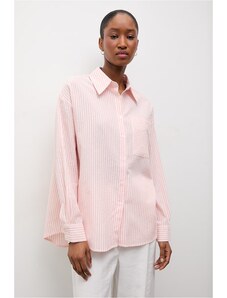 Answear.LAB koszula z dodatkiem lnu