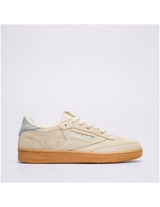 Reebok Club C 85, damskie, buty, sneakersy, 100260636, kremowy