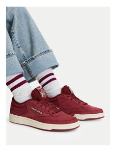 Sneakersy Reebok EO-CLUB C 85 100278995 Bordowy