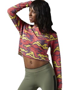 T-Shirt Reebok Yoga Camo Cover Up laser red