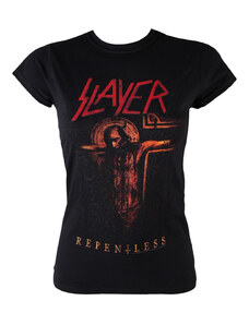 Koszulka metal damskie Slayer - Repentless Crucifix - ROCK OFF - SLAYTEE28LB