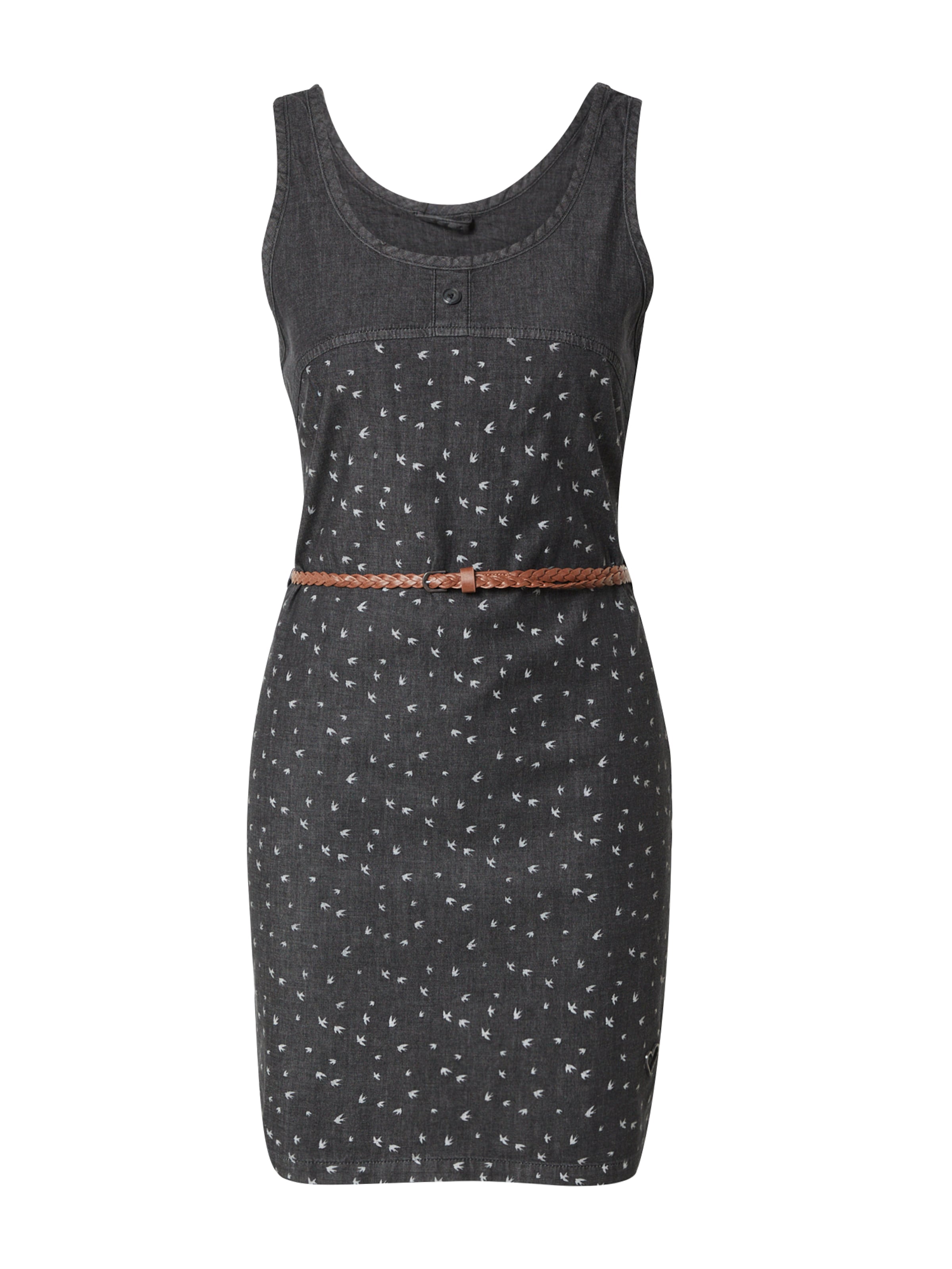 alife & kickin Letnia sukienka 'DoiaAK' czarny / biały