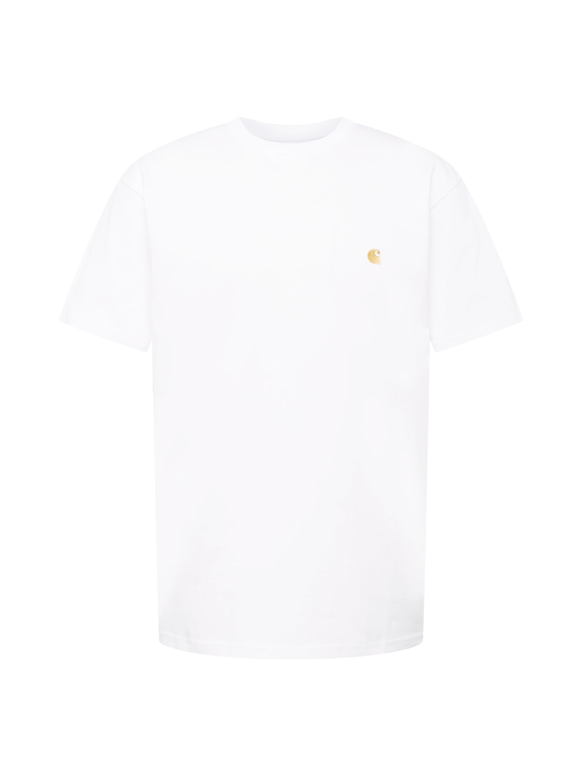 Carhartt WIP Koszulka 'Chase' złoty żółty / biały