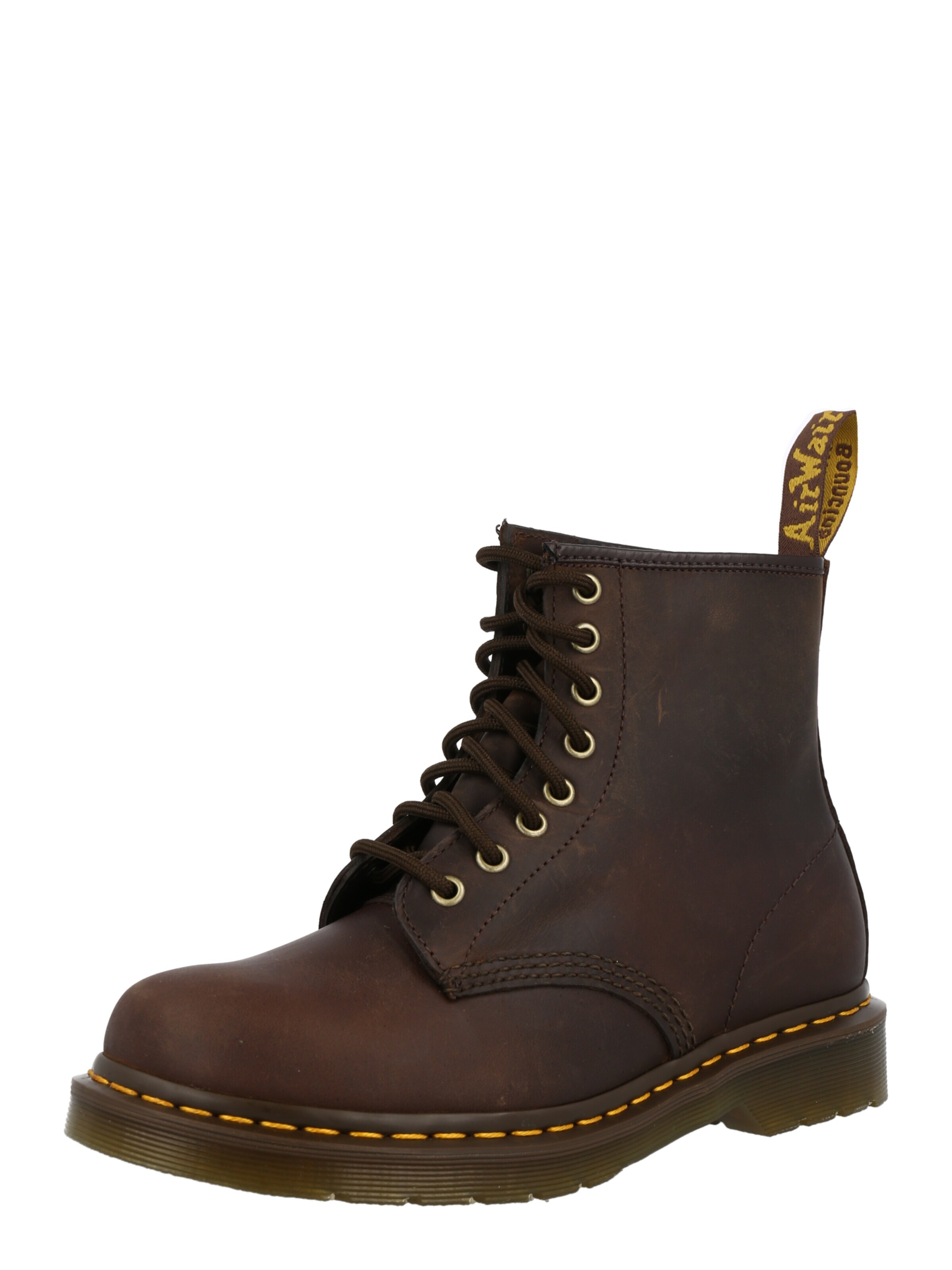 Dr. Martens Kozaki sznurowane '1460 Crazy Horse' czekoladowy