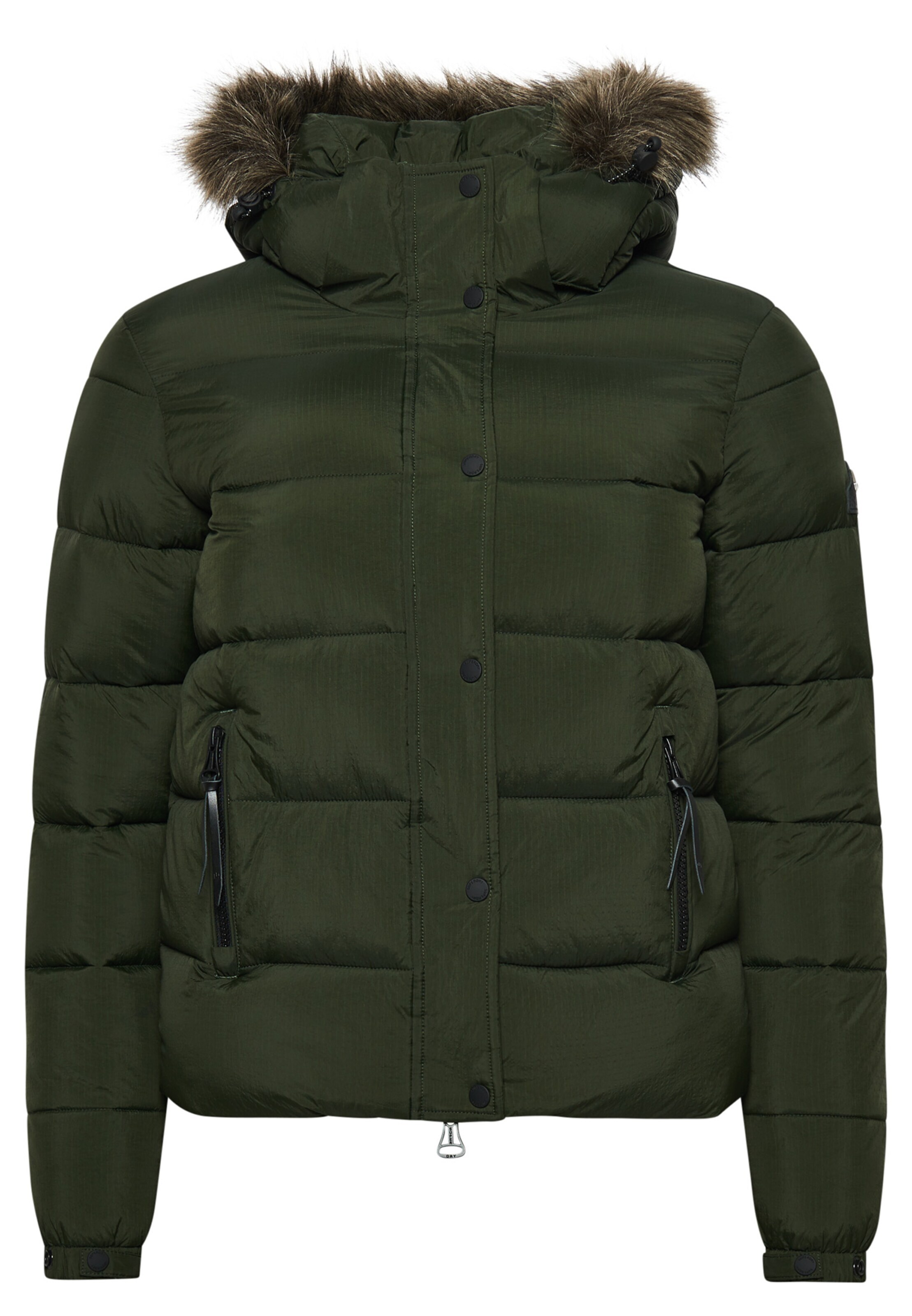 Superdry & Co Kurtka zimowa oliwkowy