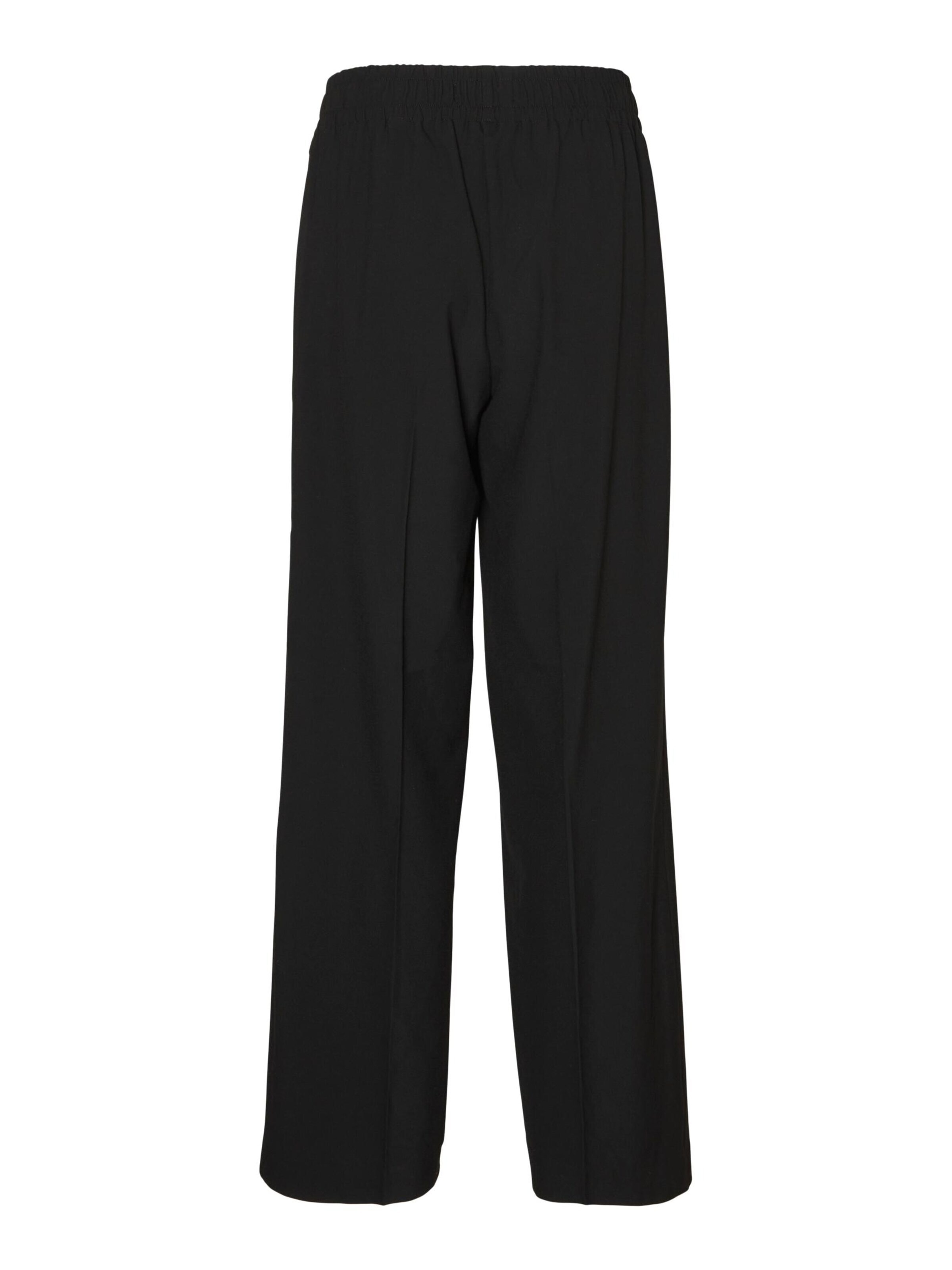 VERO MODA Spodnie w kant 'SADIASUI' czarny