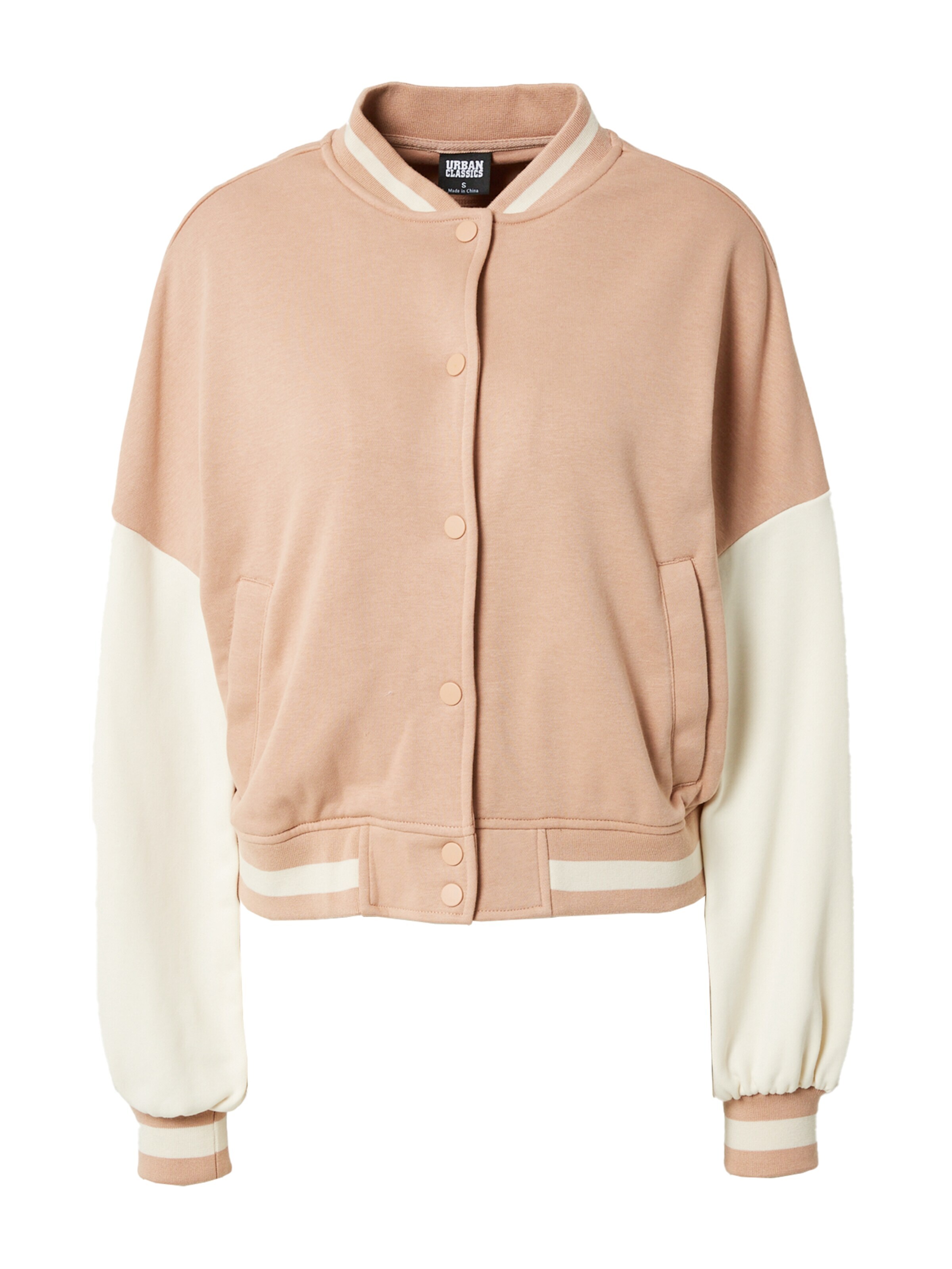 Urban Classics Kurtka przejściowa piaskowy / biały