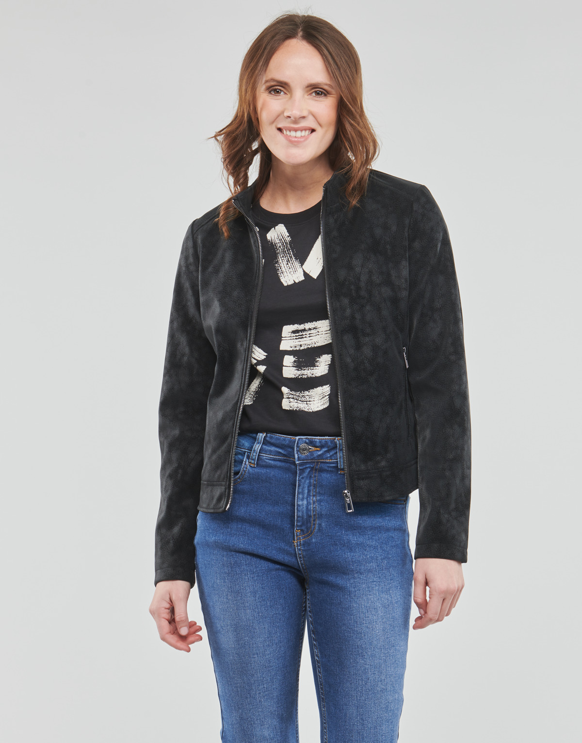 Desigual Kurtki skórzane CHAQ_DETROIT