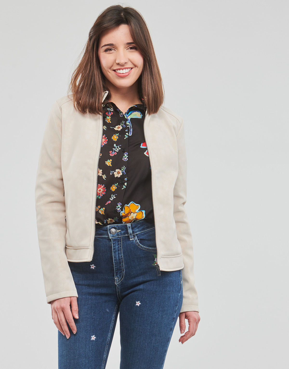 Desigual Kurtki skórzane CHAQ_DETROIT