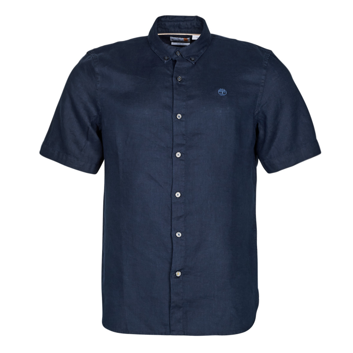 Timberland Koszule z krótkim rękawem SS Mill River Linen Shirt Slim