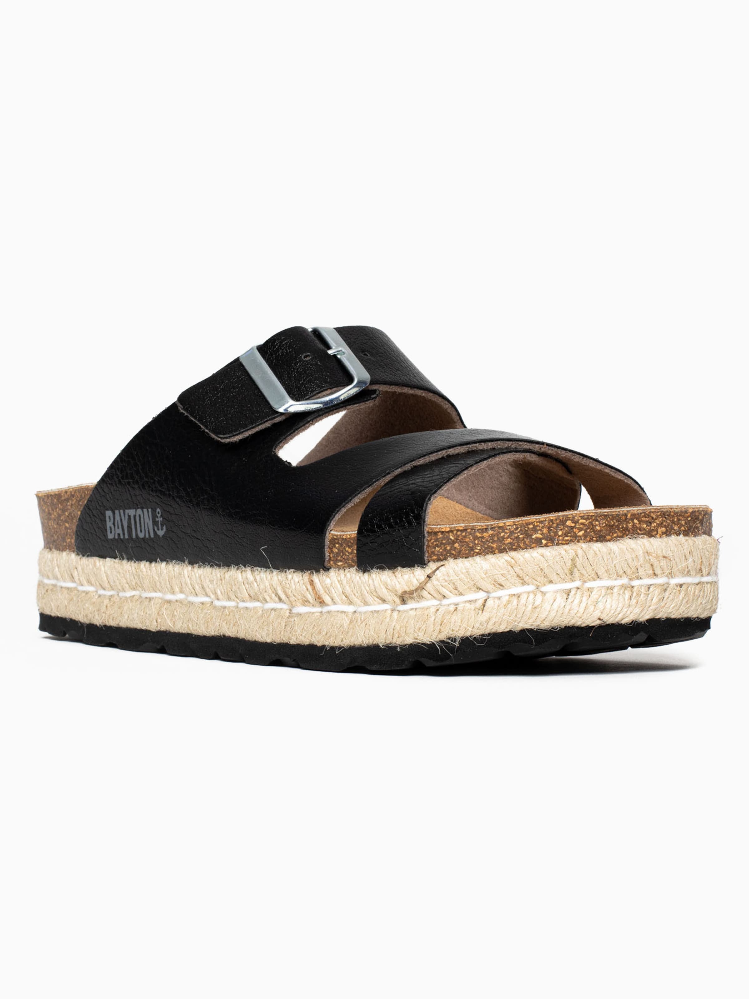 Bayton Klapki 'Tenerife' szary / czarny