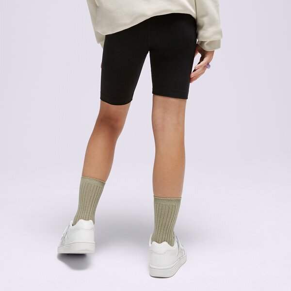 Nike Szorty (G)Nsw 7In Bike Shrt Blk Girl Dziecięce Odzież Szorty i sukienki DX5066-010 Czarny