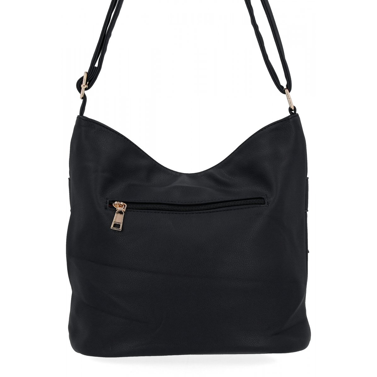 Uniwersalna Torebka Damska Listonoszka firmy Herisson 1052L2092 Czarna