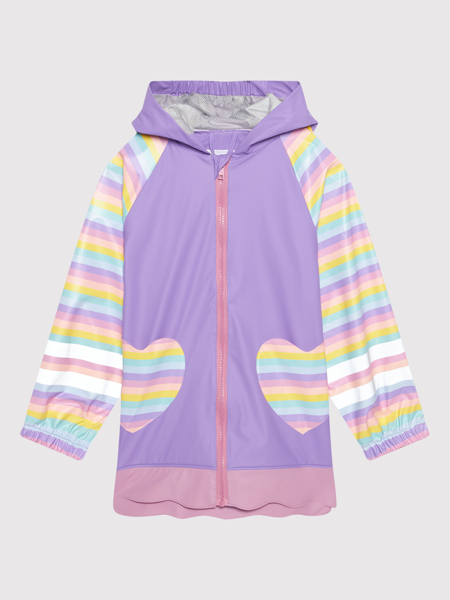 Playshoes Kurtka przeciwdeszczowa 408406 M Fioletowy Regular Fit