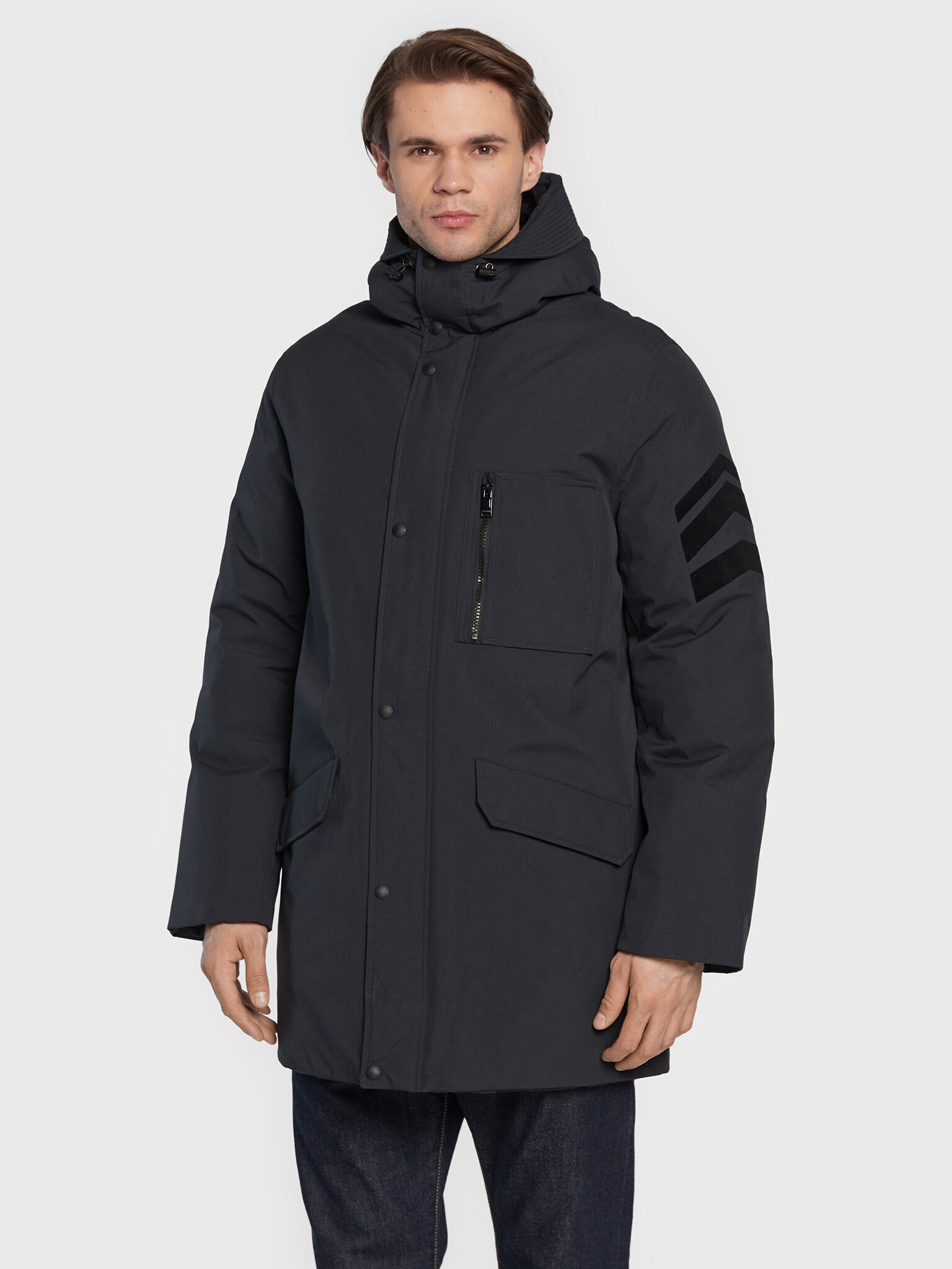 Zadig & Voltaire Kurtka zimowa Kimmy WMOW00330 Czarny Regular Fit