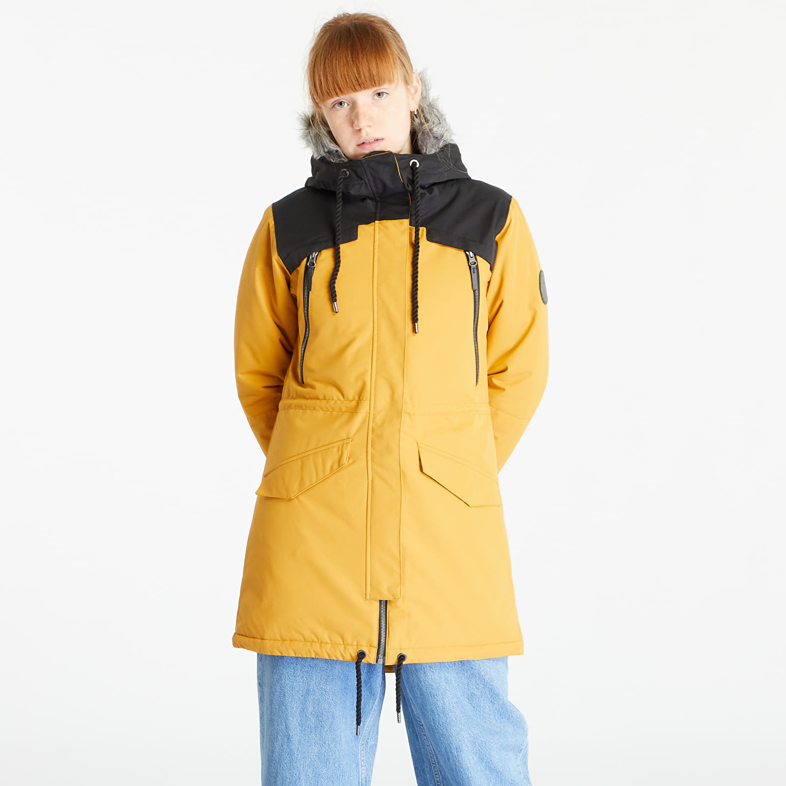 Kurtka Horsefeathers Maddy Jacket Spruce Yellow XS