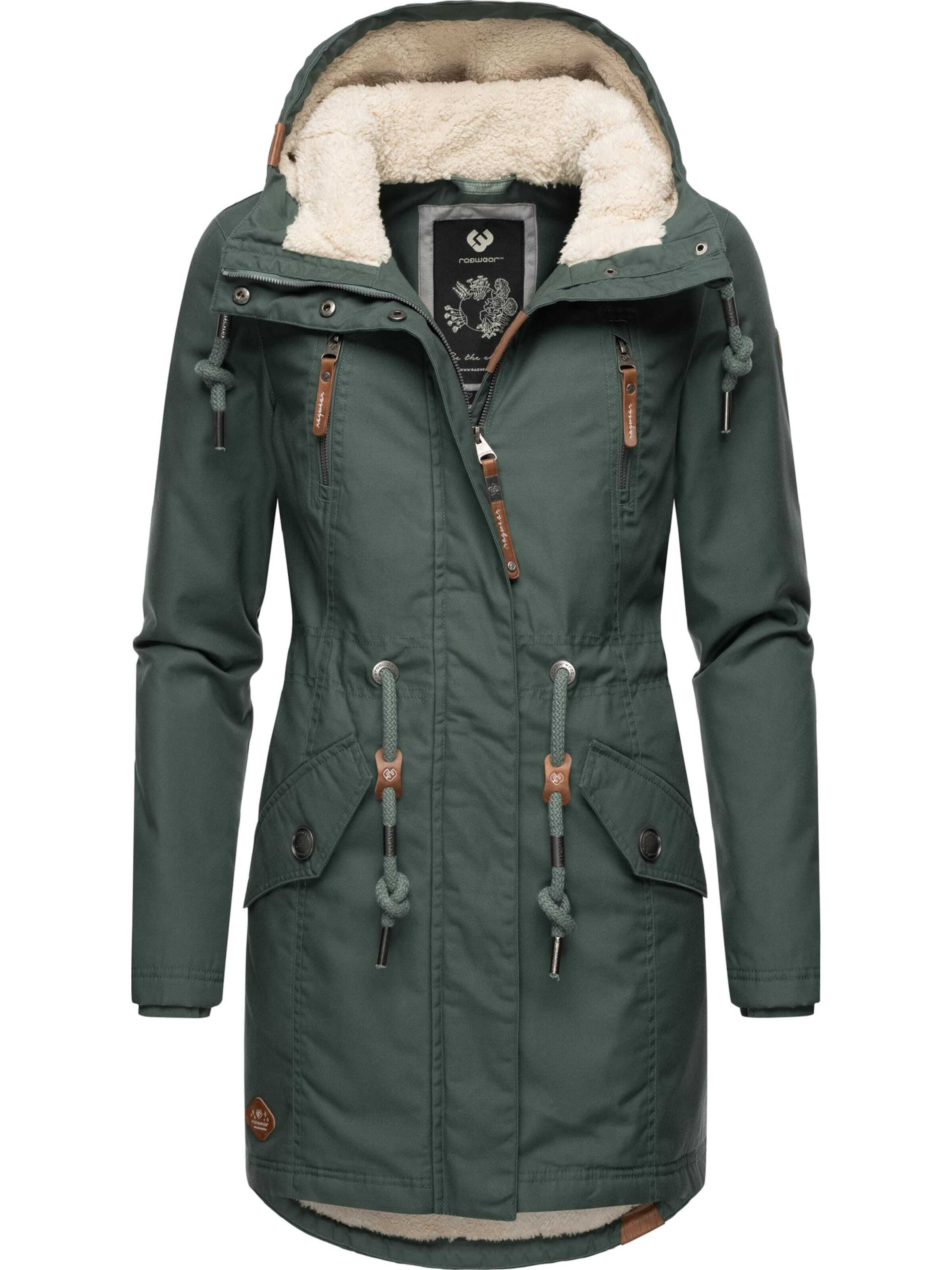 Ragwear Parka zimowa 'Elsie' zielony