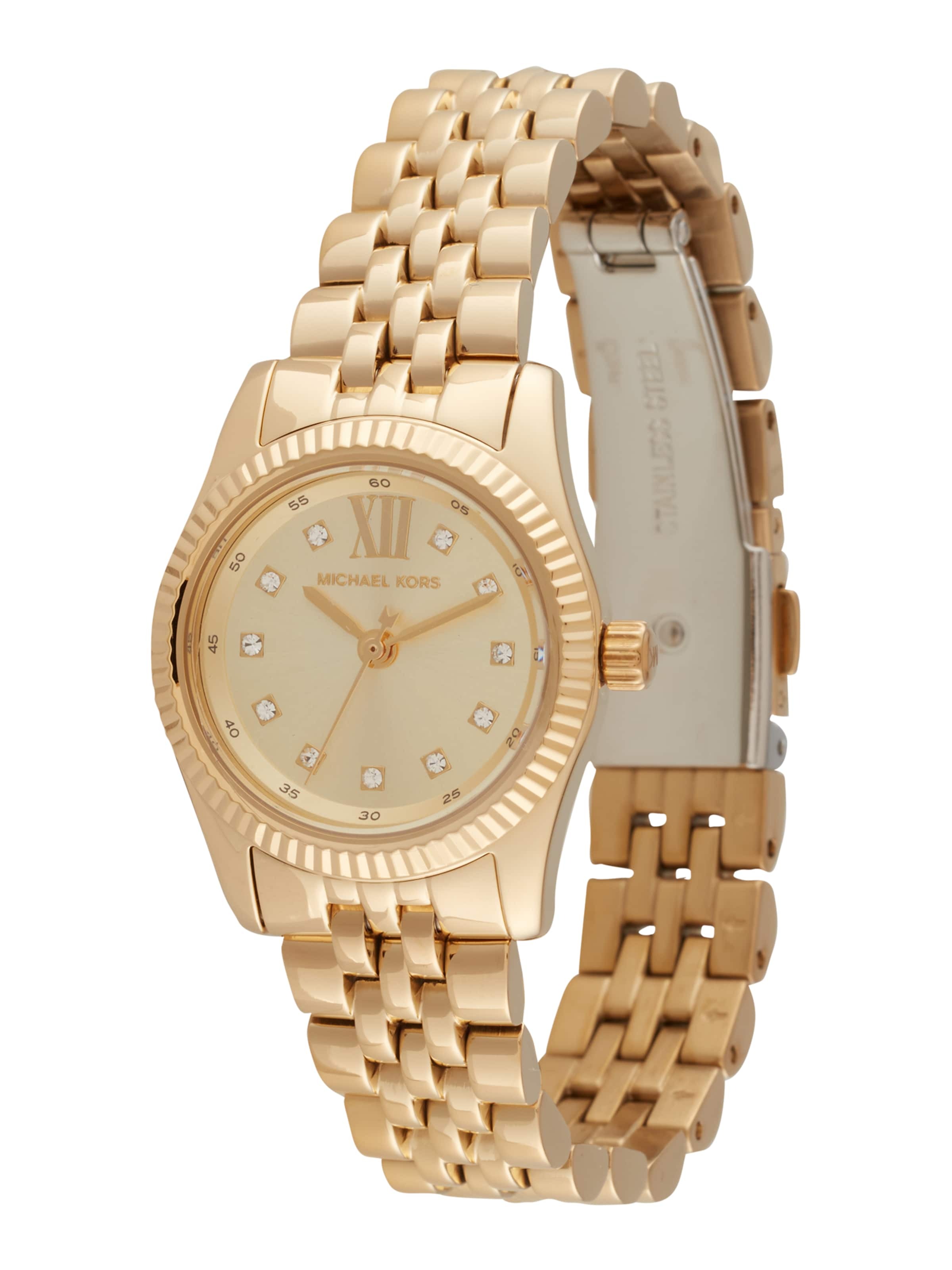 MICHAEL Michael Kors Zegarek analogowy 'PETITE LEXINGTON' złoty