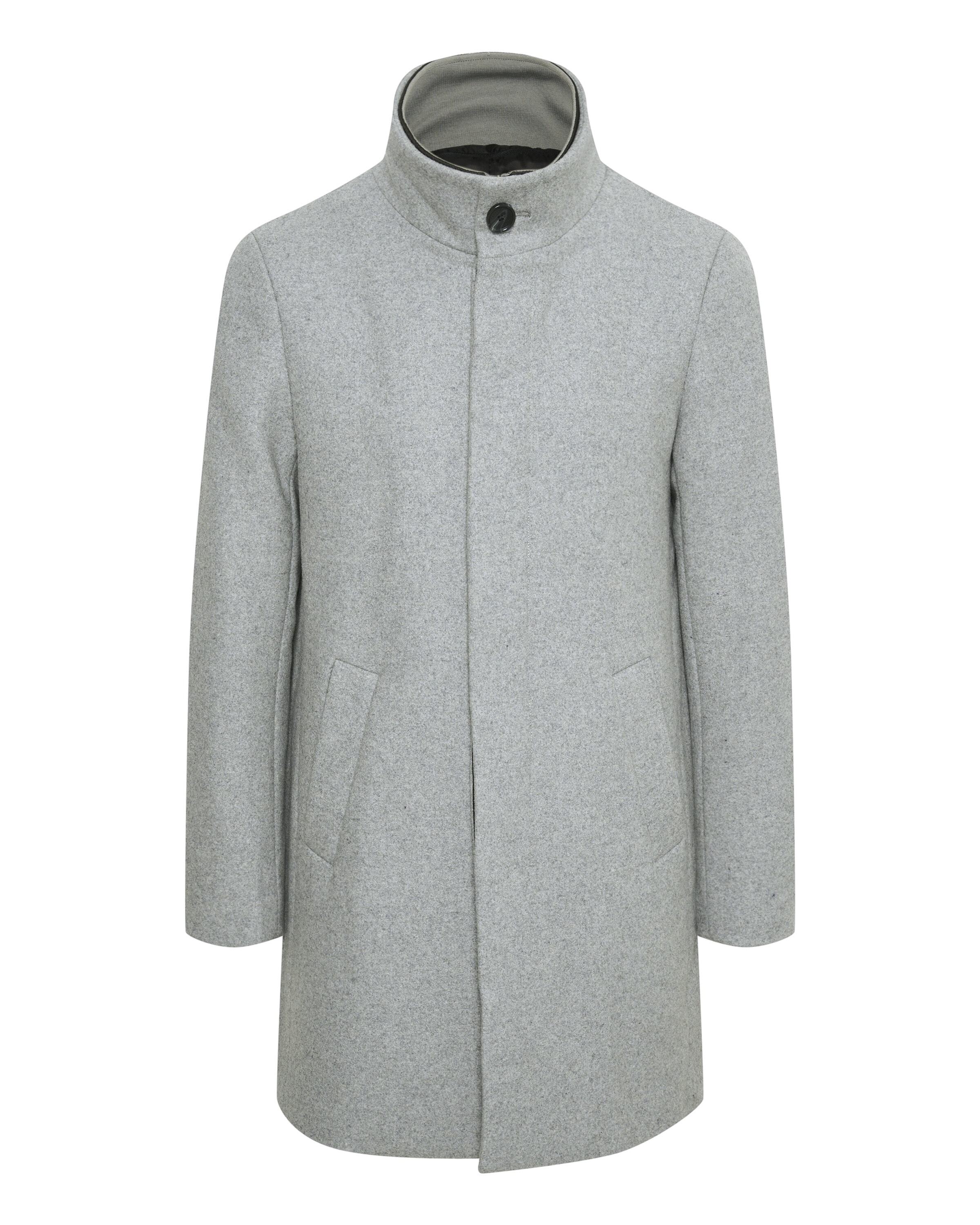 Matinique Płaszcz przejściowy 'Harvey' nakrapiany szary