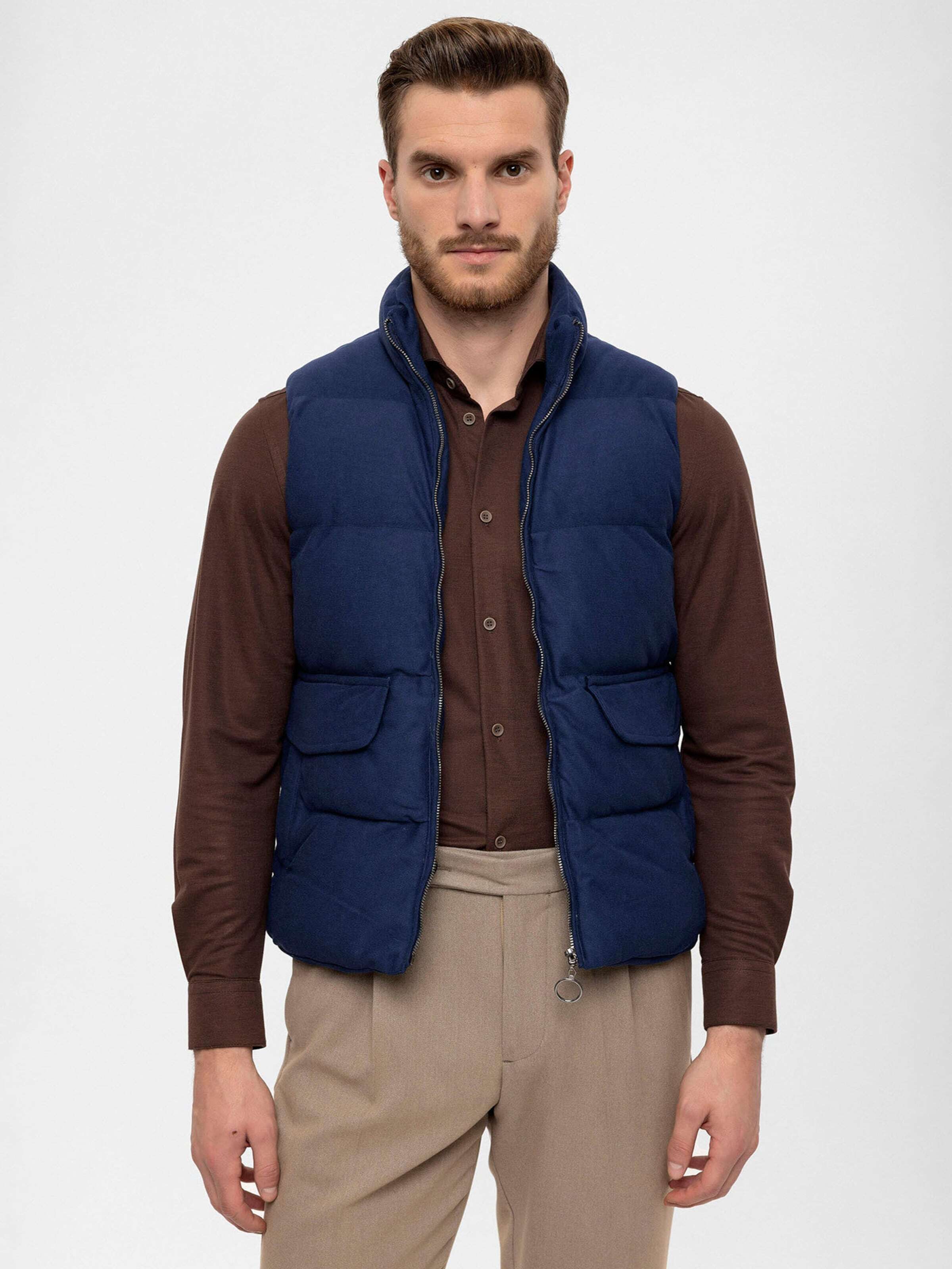 Antioch Kamizelka granatowy