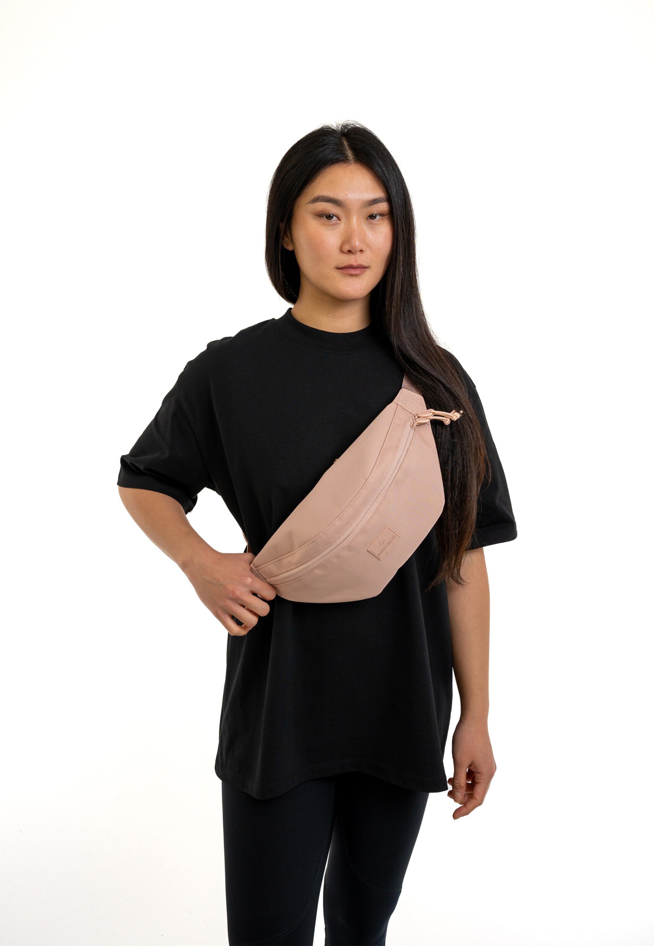 Johnny Urban Torba na pasek 'Erik Large' różowy