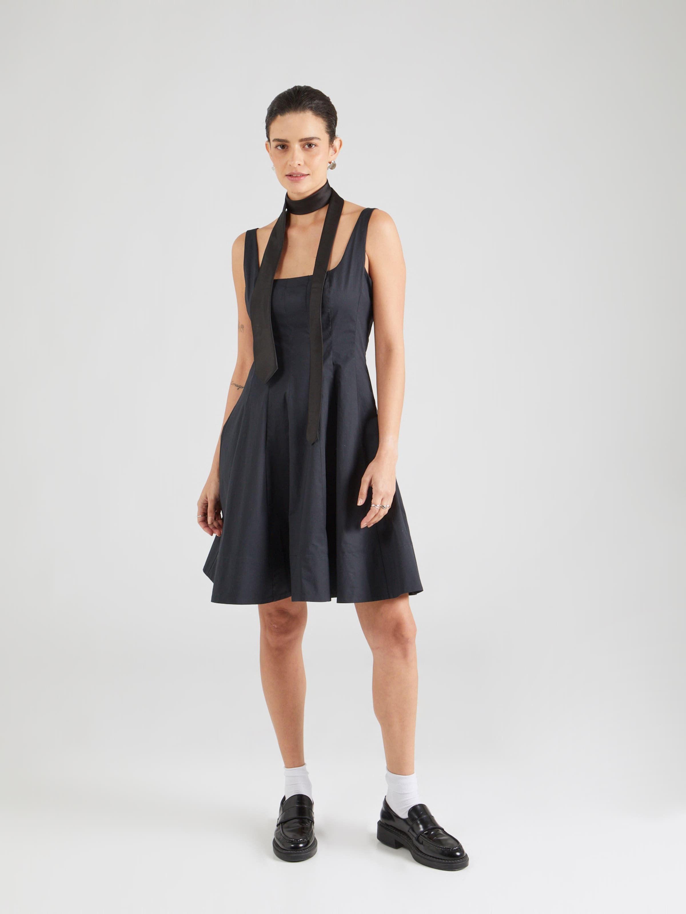 Staud Letnia sukienka czarny