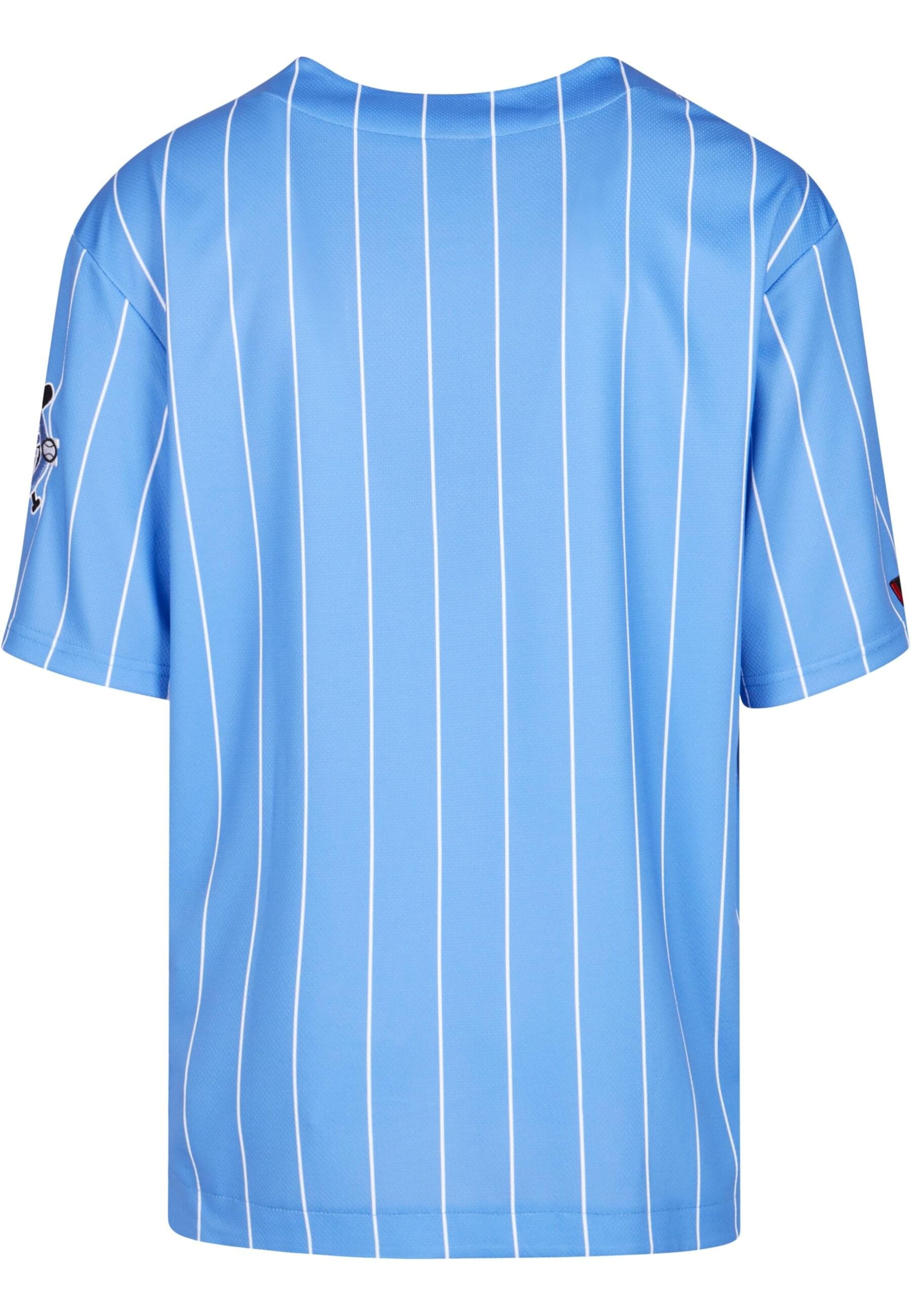 FUBU Koszula 'Fubu Varsity' jasnoniebieski / antracytowy / biały