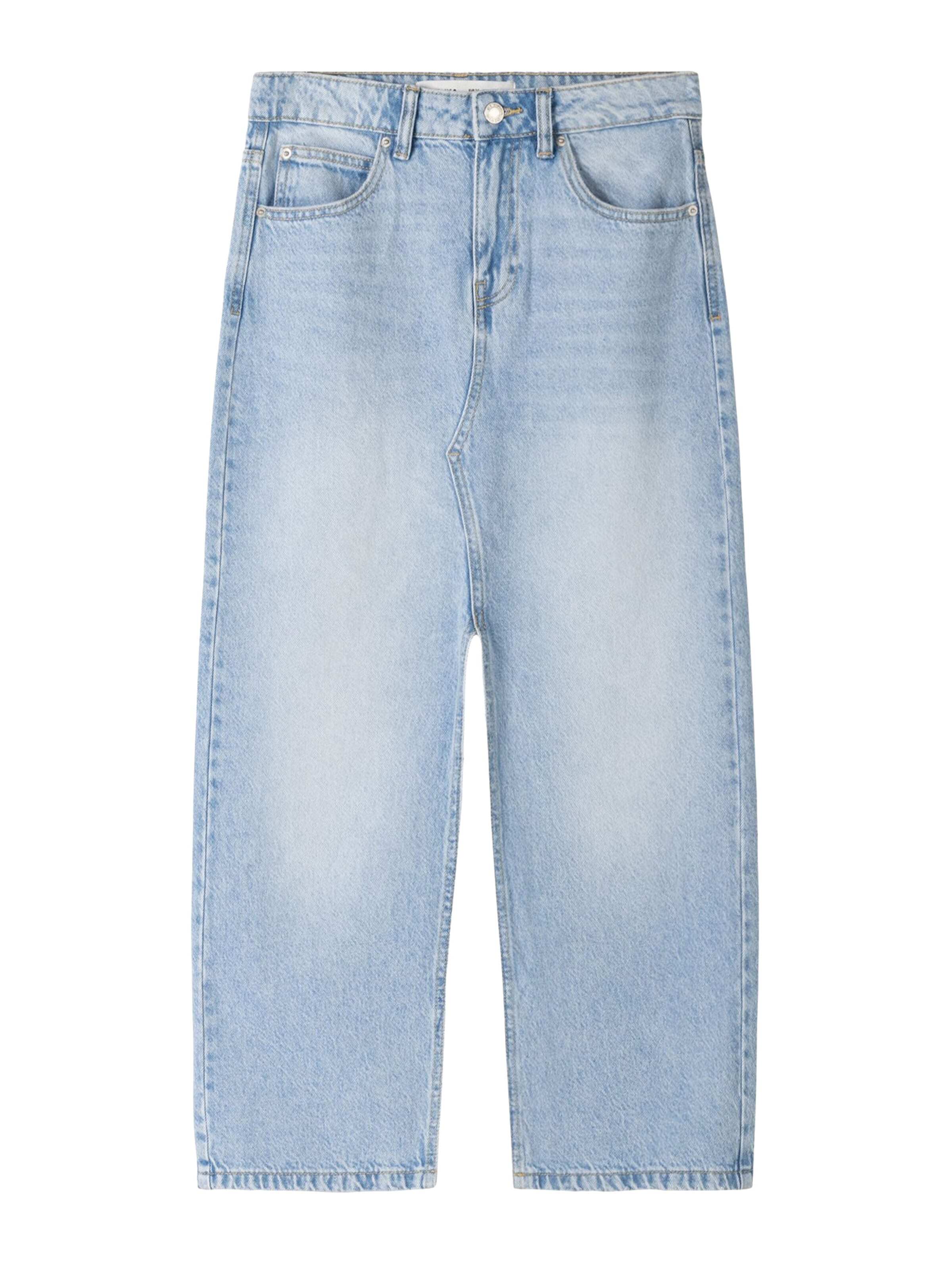 Bershka Spódnica niebieski denim