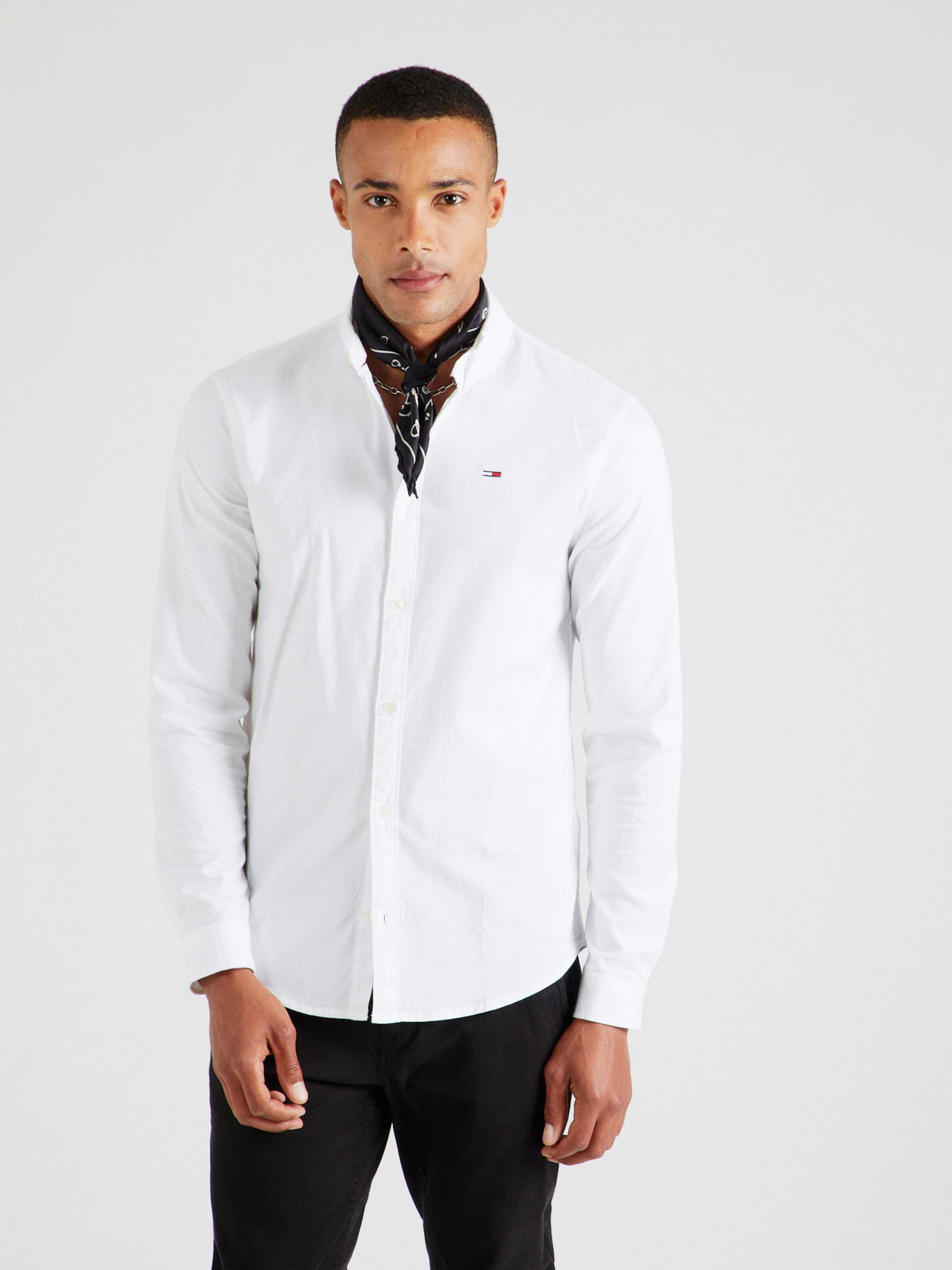 Tommy Jeans Koszula granatowy / jasnoczerwony / biały