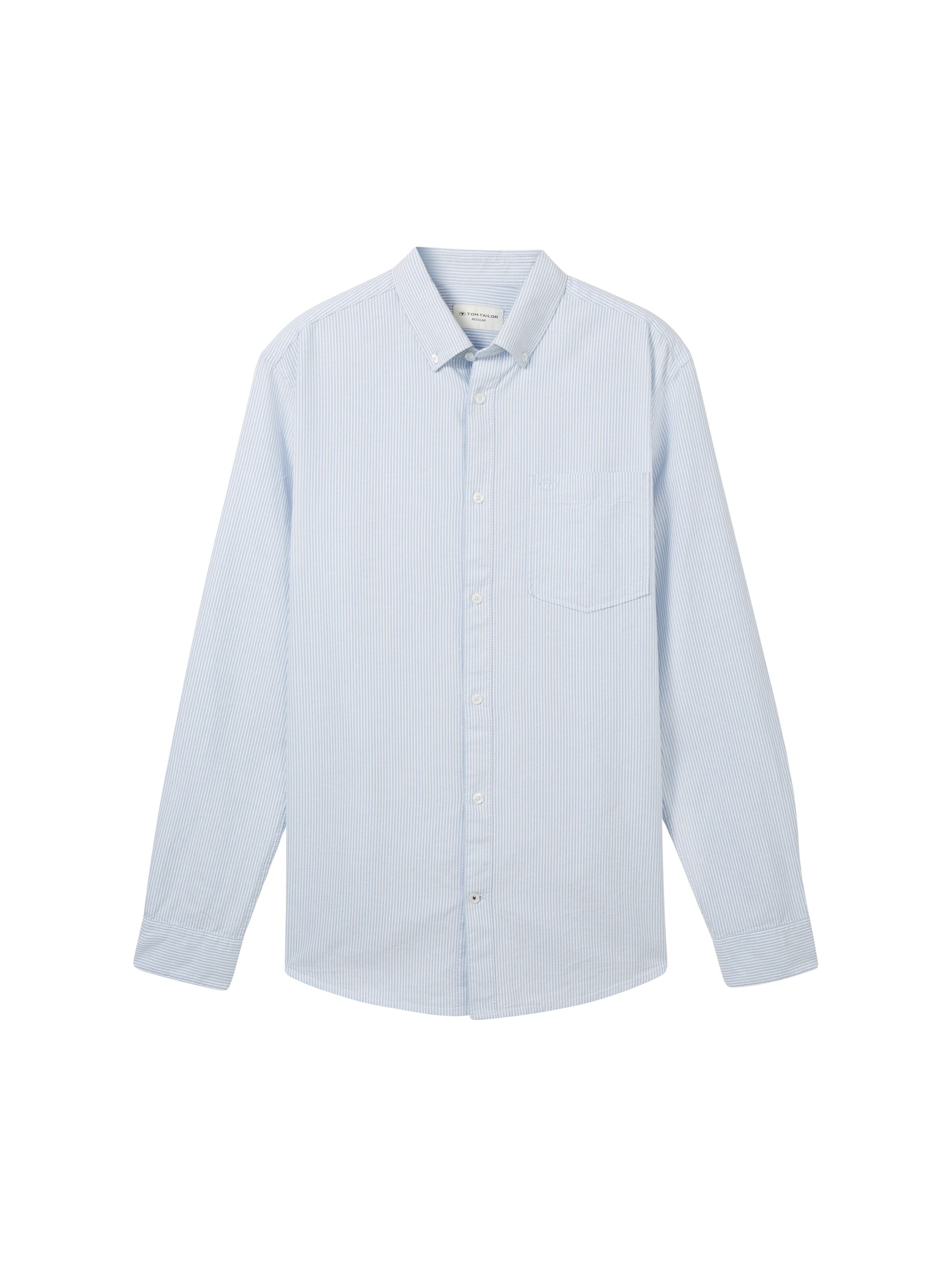 TOM TAILOR Koszula jasnoniebieski / biały