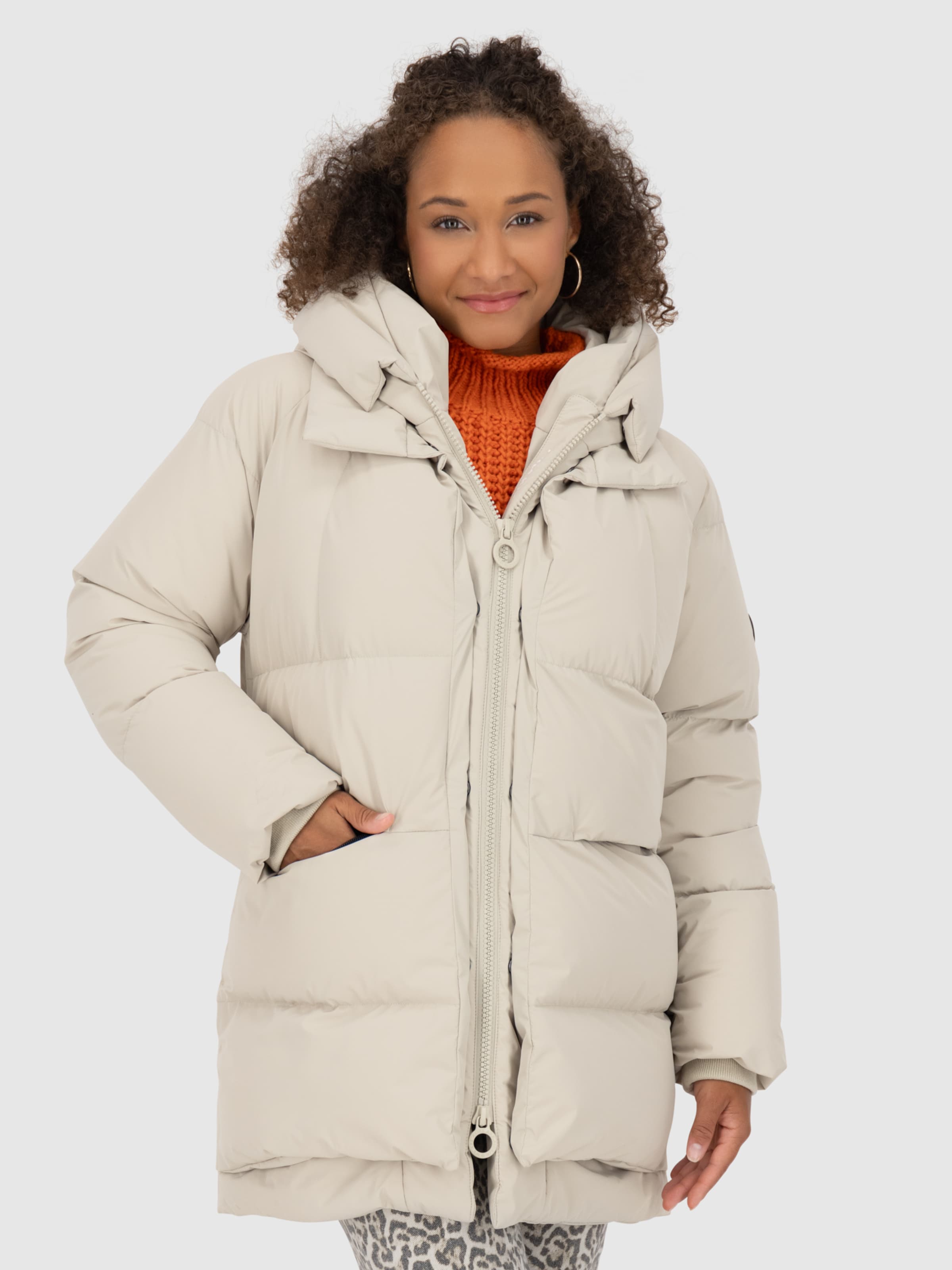 alife & kickin Kurtka zimowa 'LykkeAK' ecru