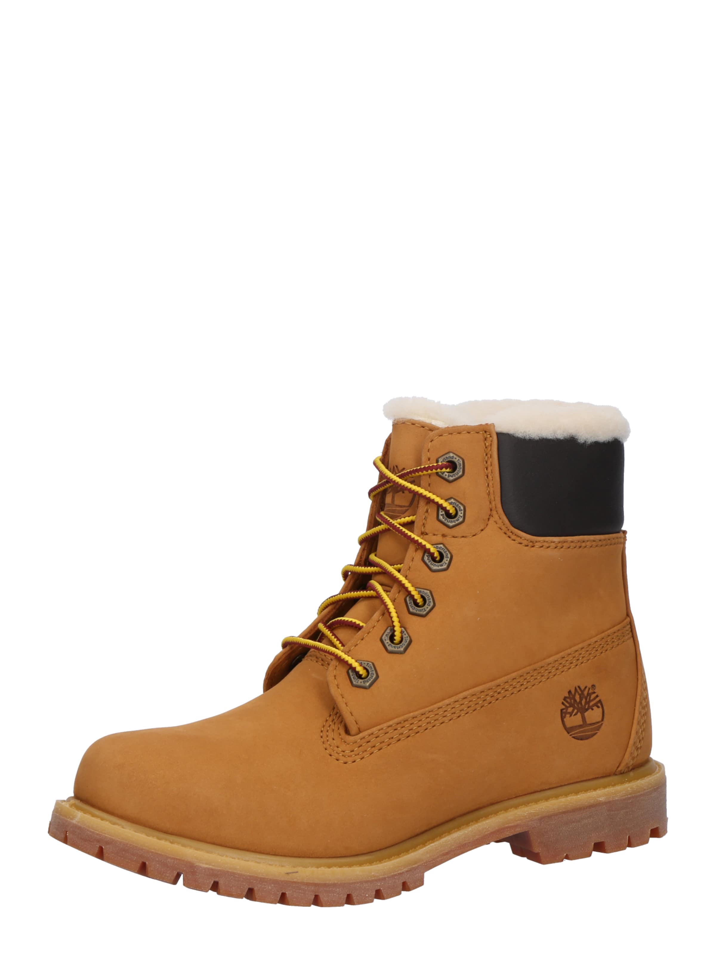 TIMBERLAND Botki sznurowane karmelowy / czarny