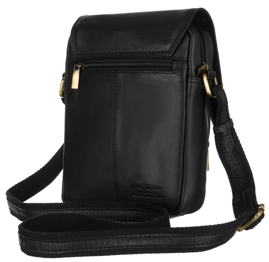 Saszetka męska z naturalnej skóry Peterson PTN 372-NDM