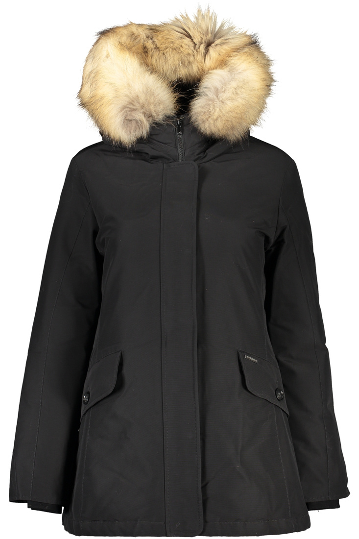Woolrich CZARNA WEŁNIANA KURTKA DAMSKA