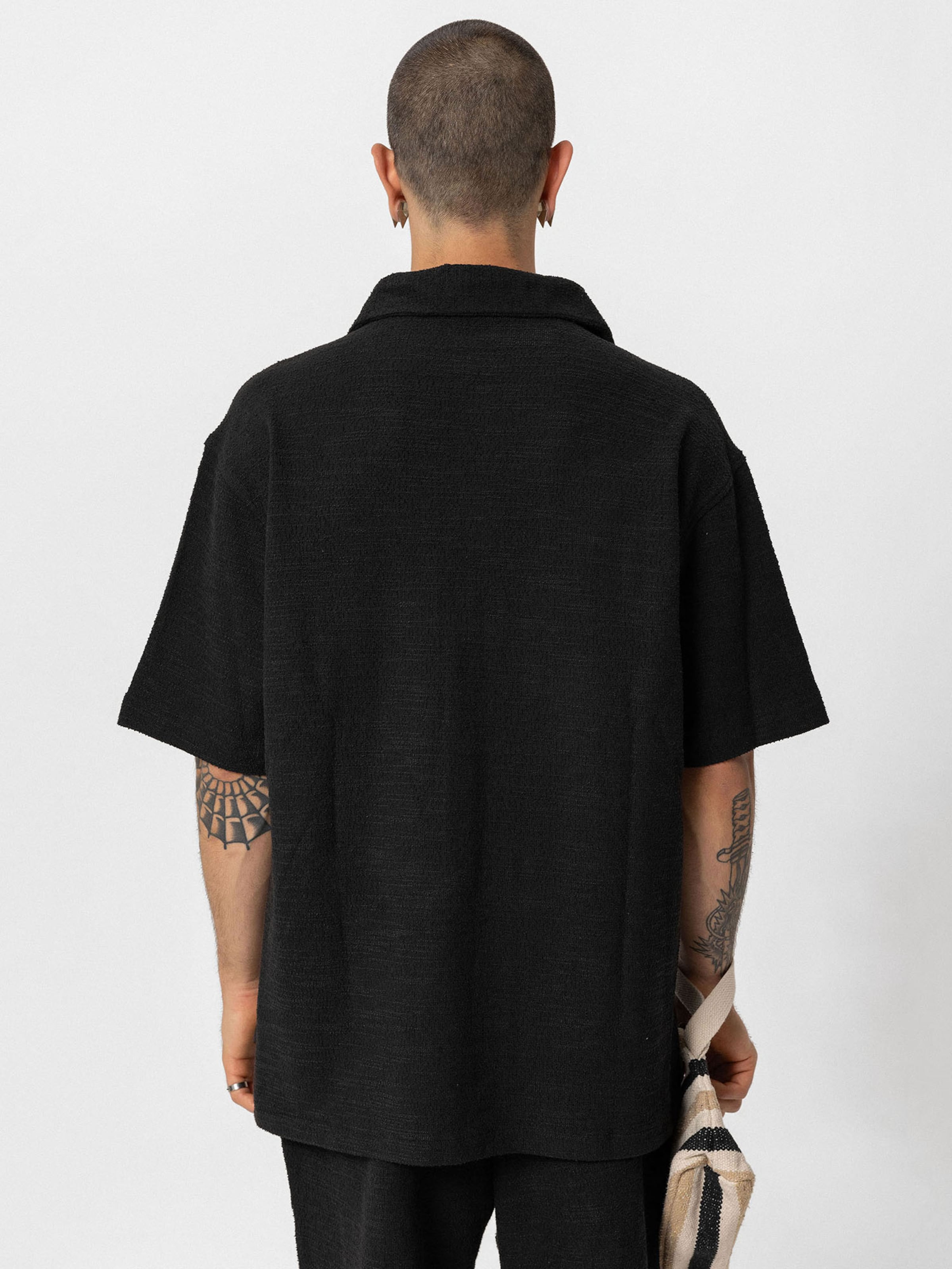 VAMOS CLO Koszula czarny