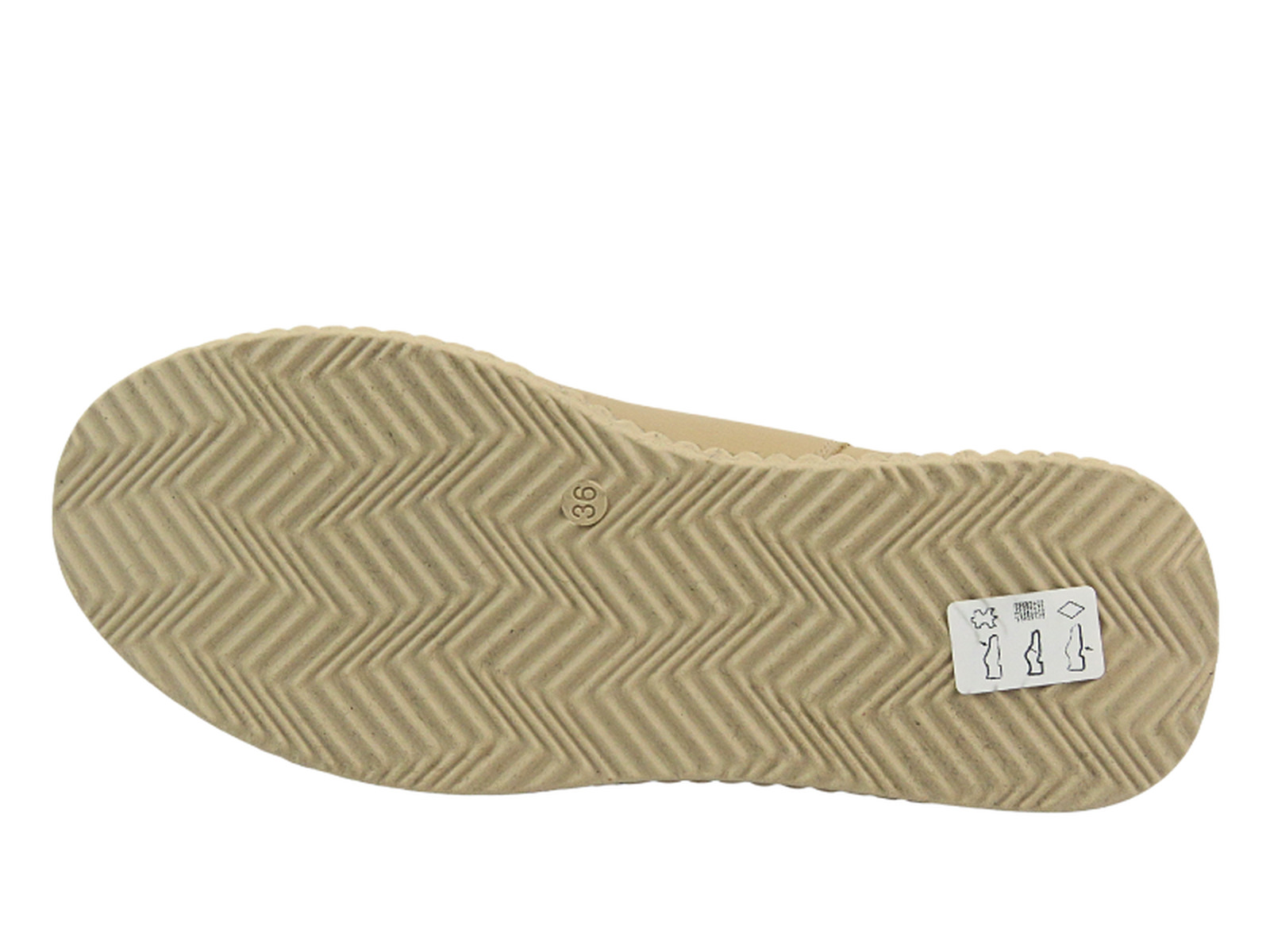 Wygodne sztyblety damskie skórzane - HELIOS Komfort 510P, jasnobeżowe