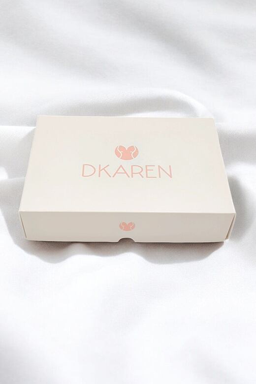 DKaren Satynowa koszulka nocna Milla ecru