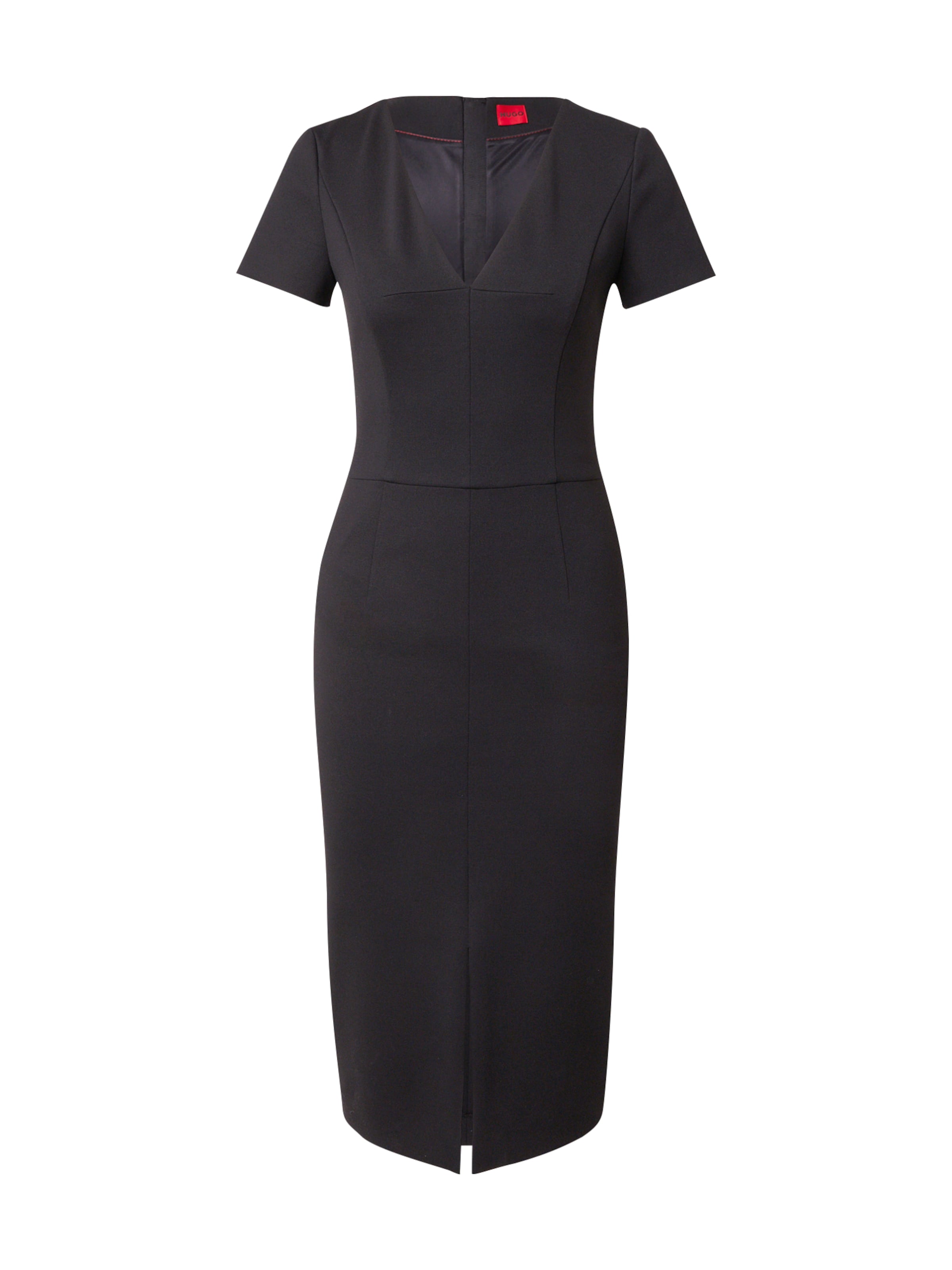 HUGO Sukienka etui czarny