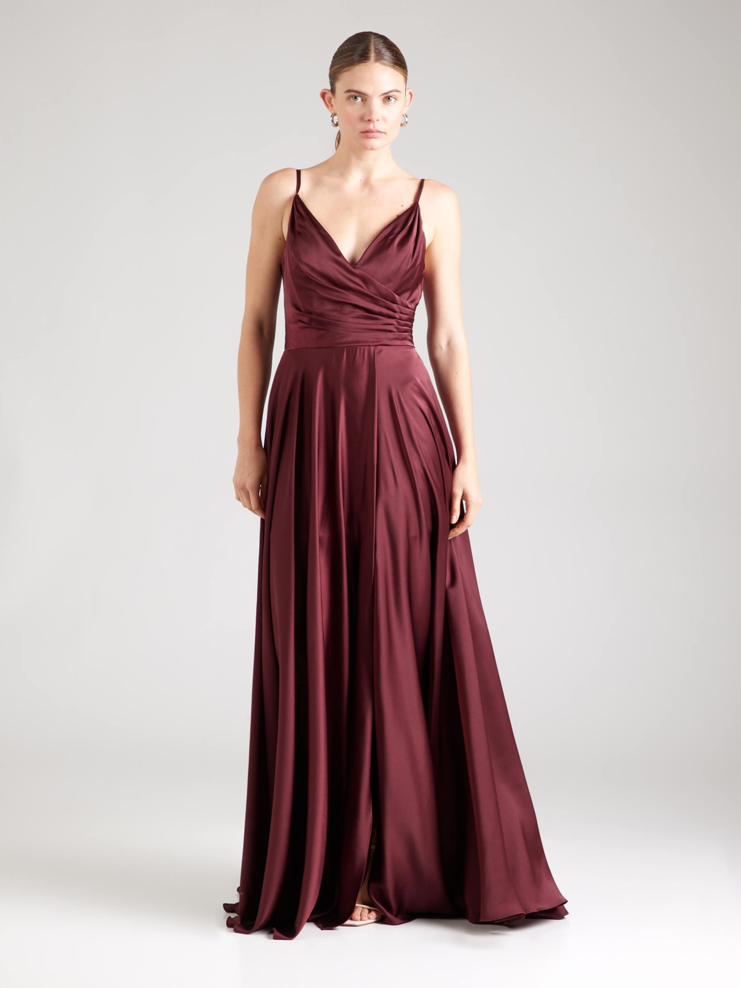 mascara Suknia wieczorowa burgund