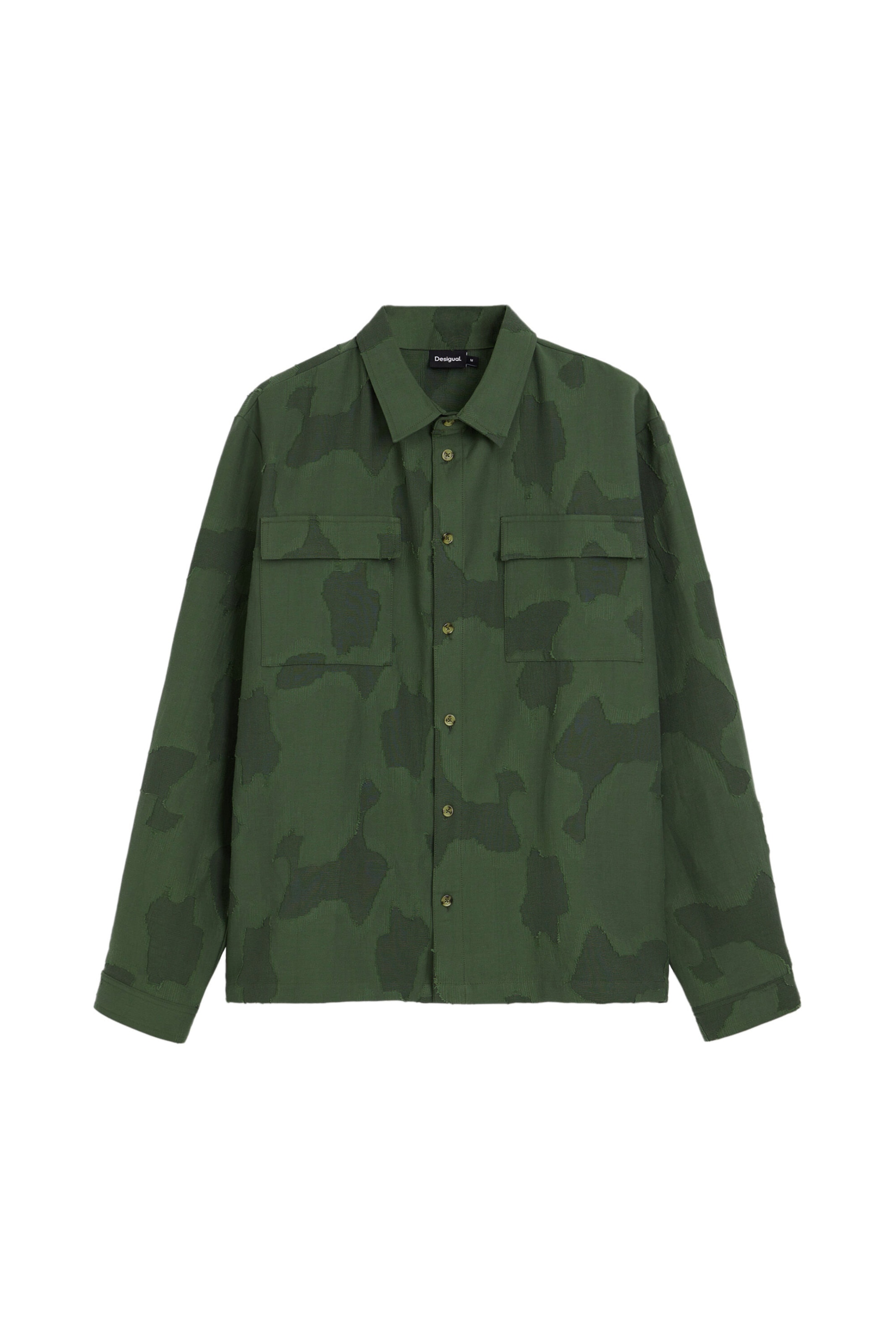 Desigual Koszula zielony / ciemnozielony
