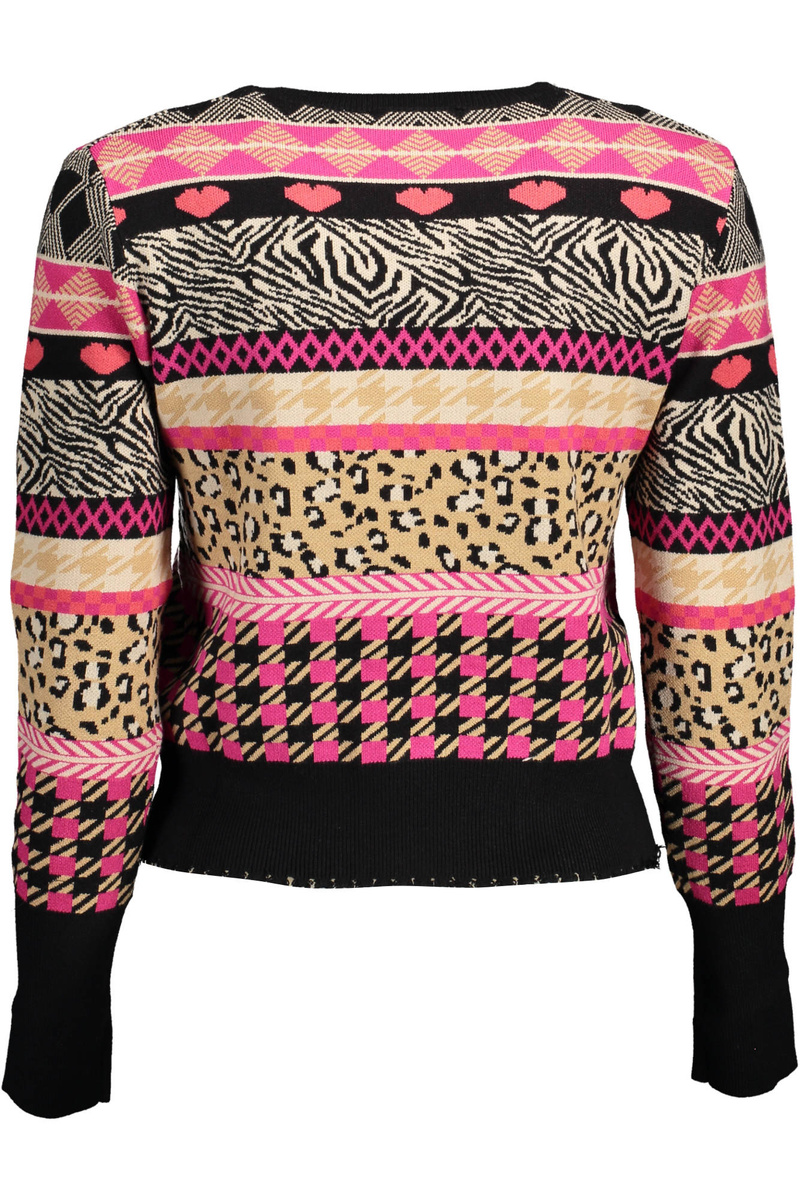 DESIGUAL SWETER DAMSKI CZARNY