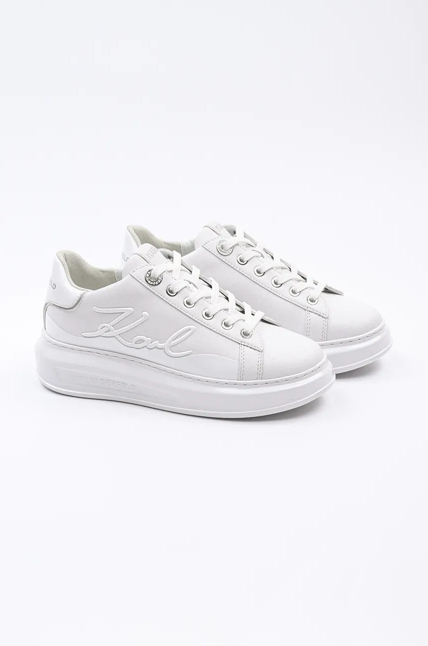 Karl Lagerfeld sneakersy skórzane KAPRI